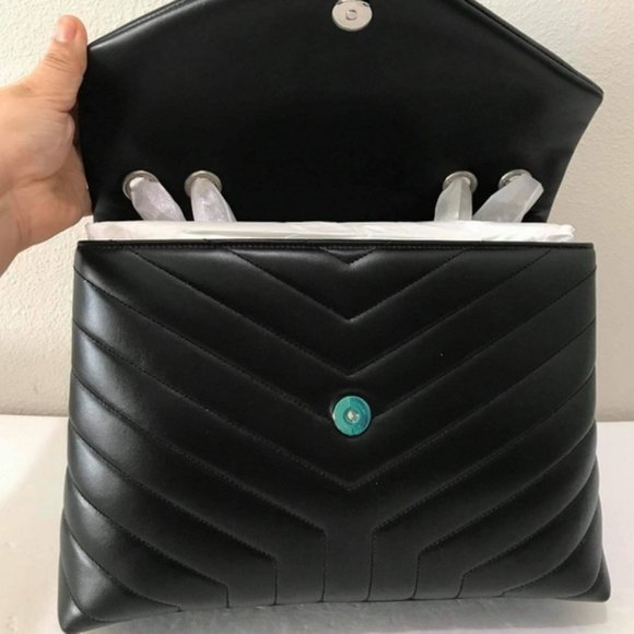 100% Auth YSL Medium Loulou Matellase Brand New - Picture 3 of 10